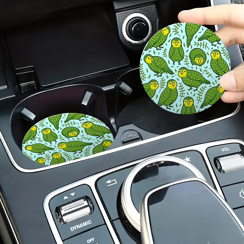 Car Coasters For Cup Holders Checkerboard Car Cup Mat Universal Non-Slip  Car Interior Accessories For Most Automotive Cars - AliExpress