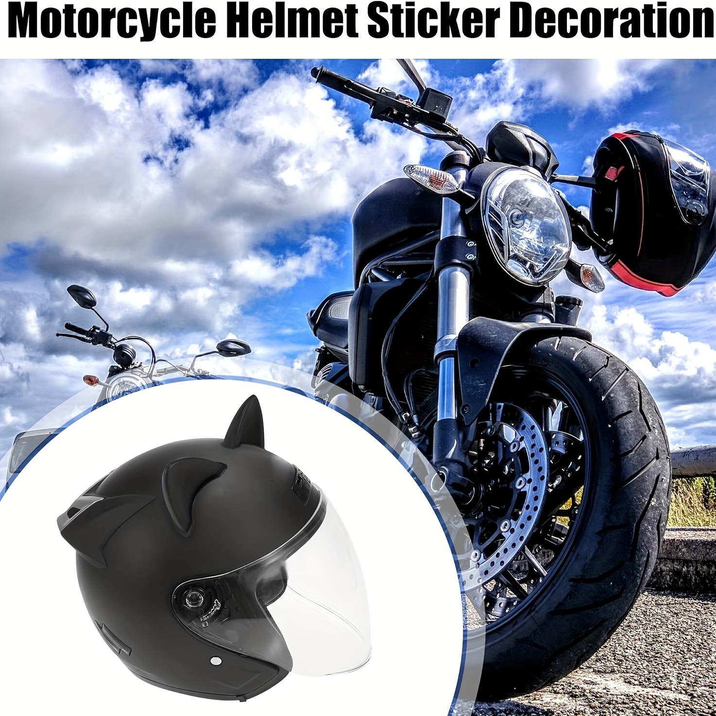 Stickers Deco moto chopper