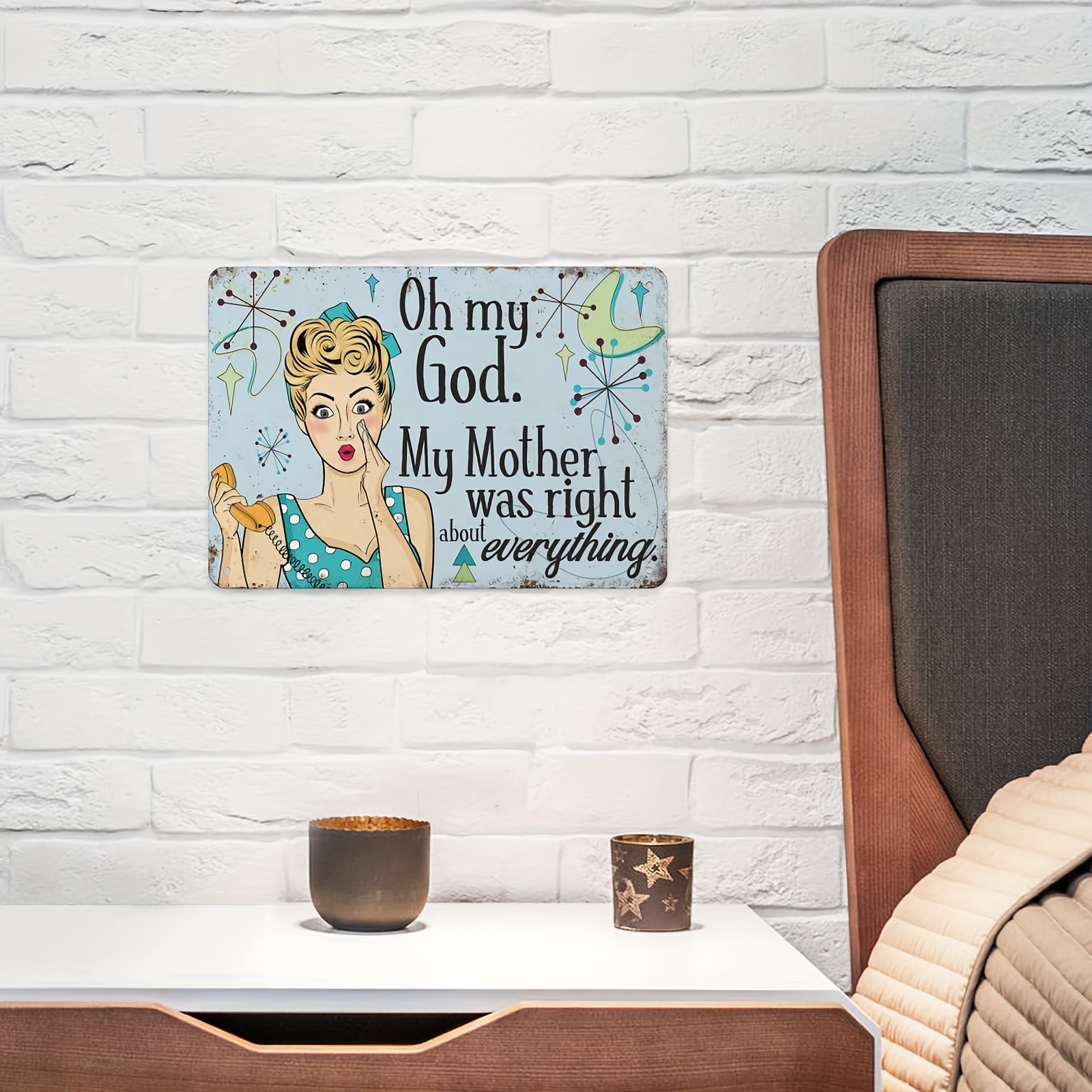 Mom Wall Art Mom Gift Mother's Day Gifts Funny Mom 