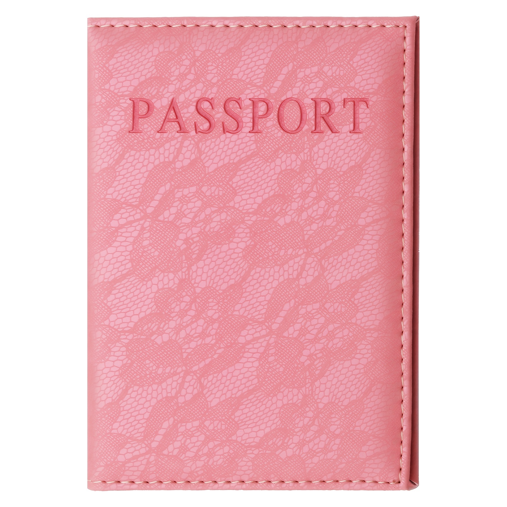 Light Pink Travel Wallet & Passport Holder for Women & Men