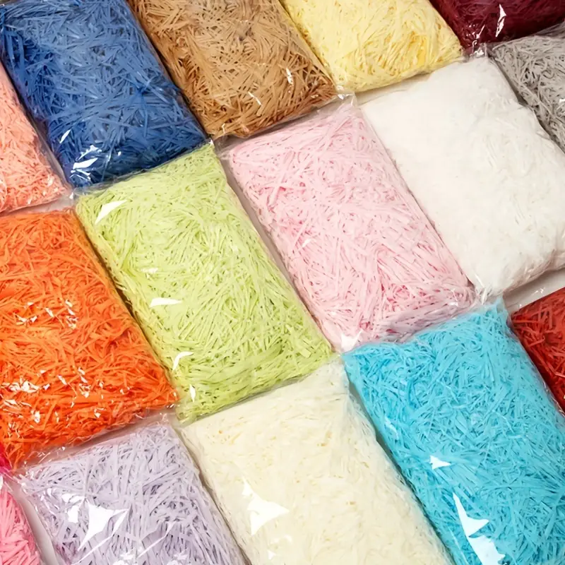 Lafite Shredded Paper Silk Wedding Gift Bag Decor Candy Box - Temu