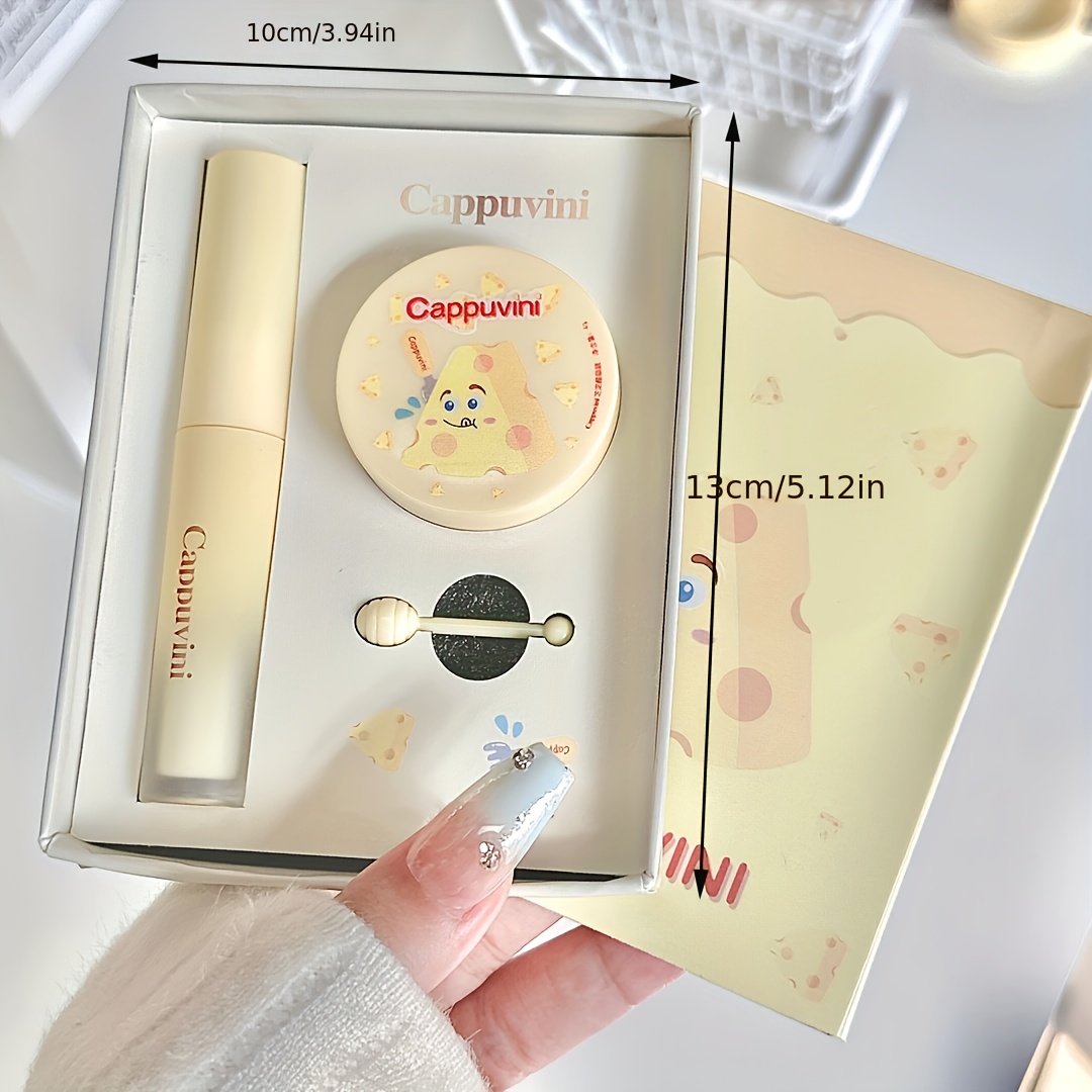 3PCs Cheese Lip Care Set - Moisturizing & Fading Lip Lines