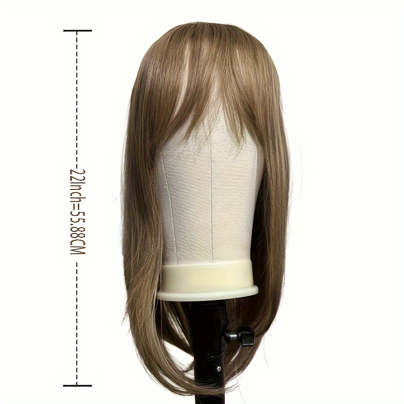 Long Wavy Hair Topper Big Base Cover Thinning Hair Clip In Temu