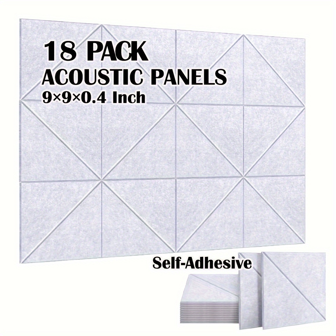 12 Pack Paneles Acústicos Hexagonales Autoadhesivos Paneles - Temu