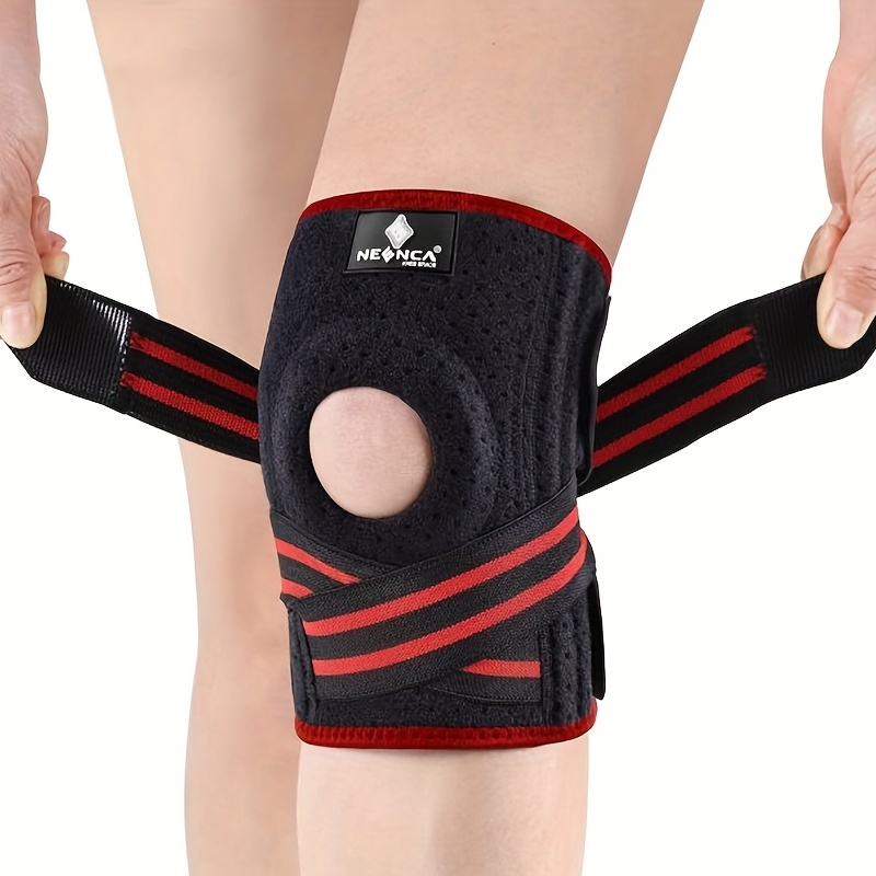 Hinged Knee Brace Adjustable Knee Immobilizer With - Temu