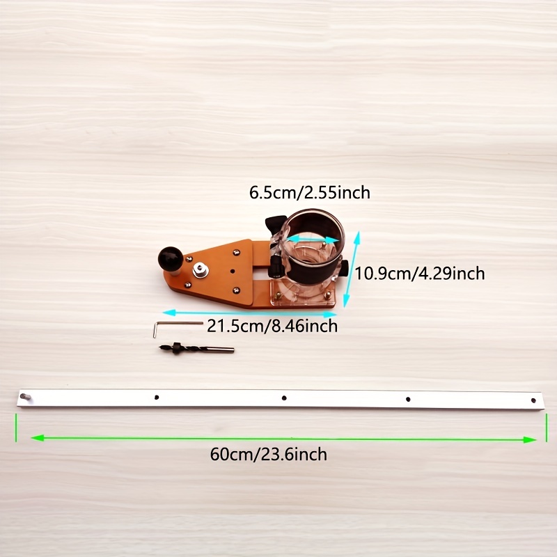 Circleguidekit router jig for routing small and best sale large circles