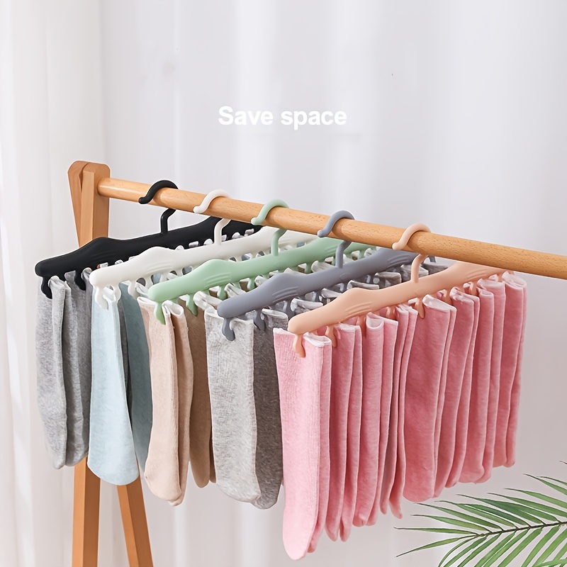 Baby Plastic Clothes Hangers No Trace Multifunctional - Temu