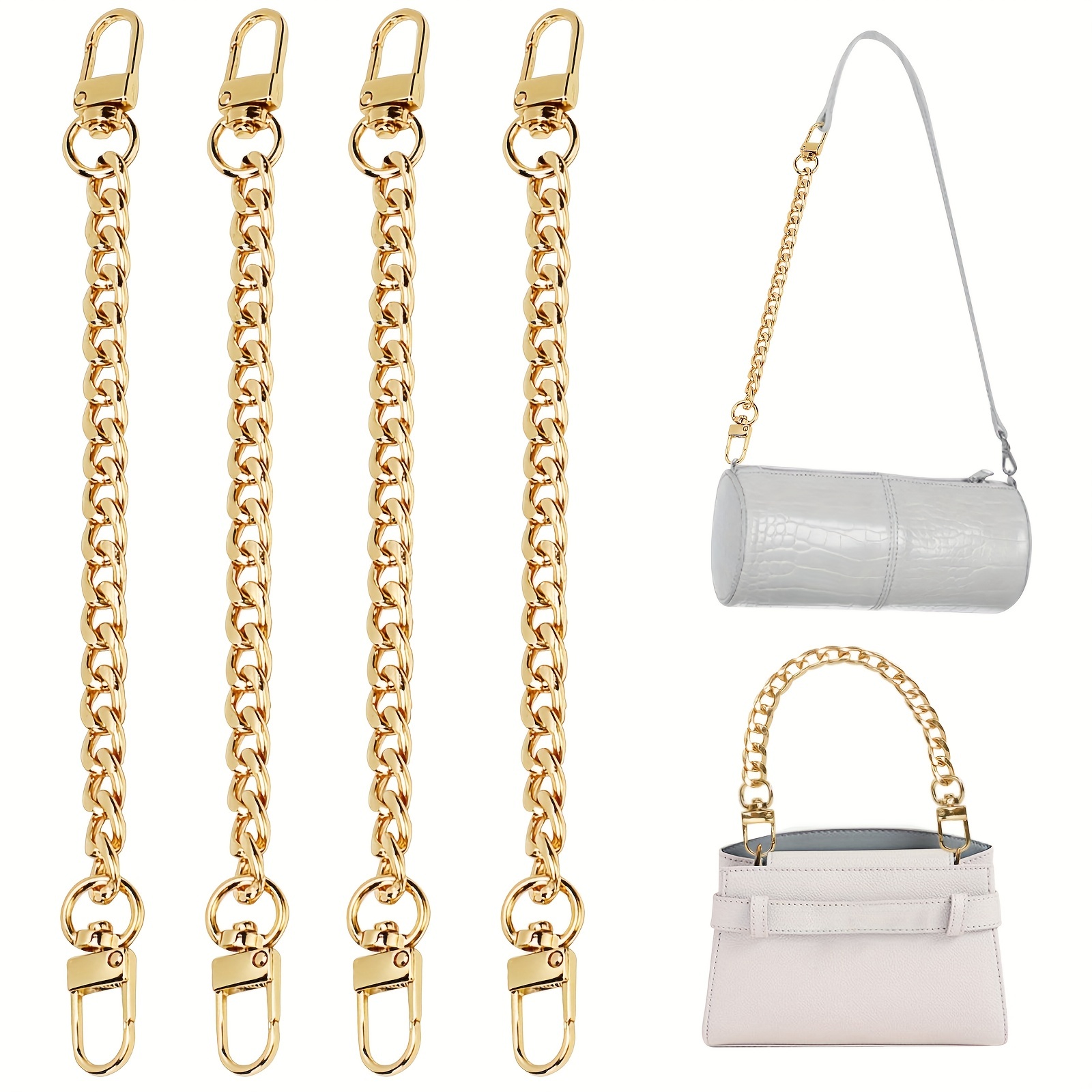 Enhance Your Fashion Statement - Premium Quality Handbag Chain Straps With  Metal Buckles - Temu