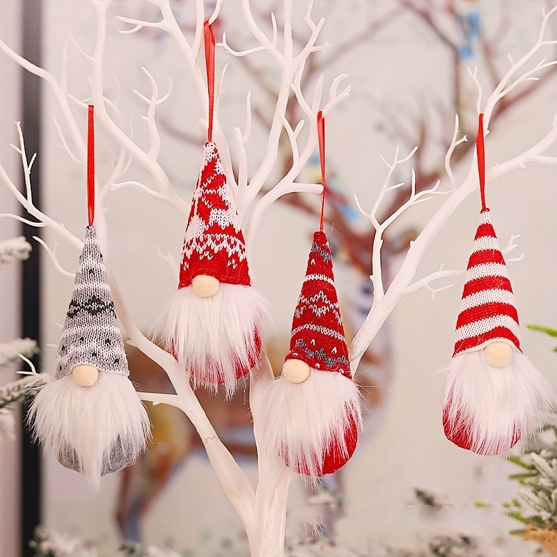 Christmas Gnomes Decorations Handmade Swedish Tomte Plush - Temu