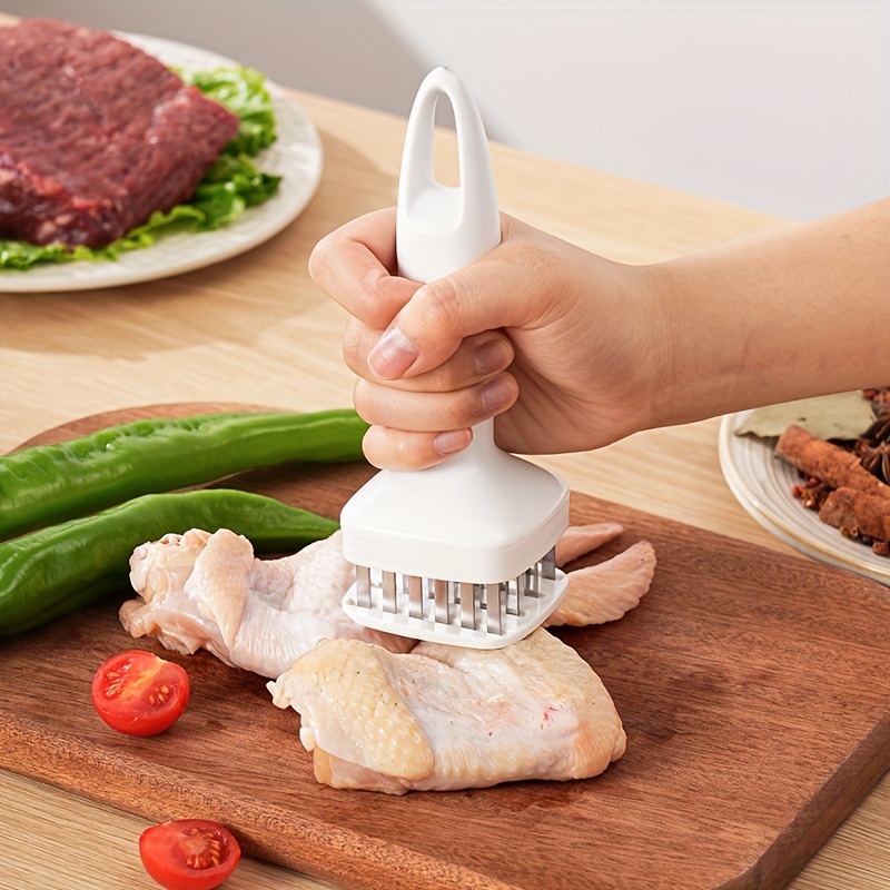 Stainless Steel Meat Tenderizer Needle 24 Pin Steak Kitchen