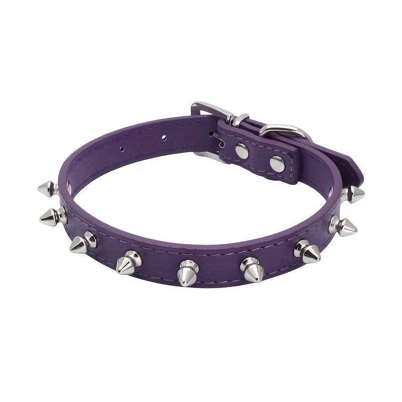 Designer Dog Collars, LA VILLA, Leather Dog collar