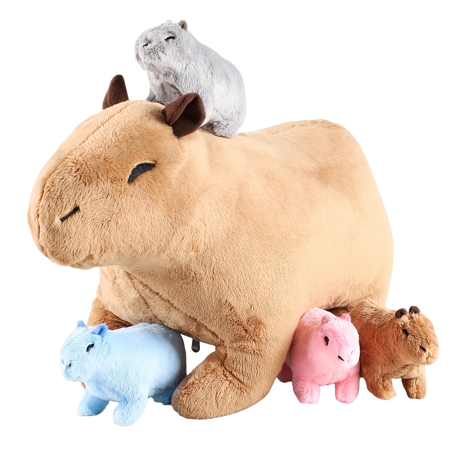 4pcs Adopt Me Pets Plush Rescue Animal Series Stuffed Plushie Toy