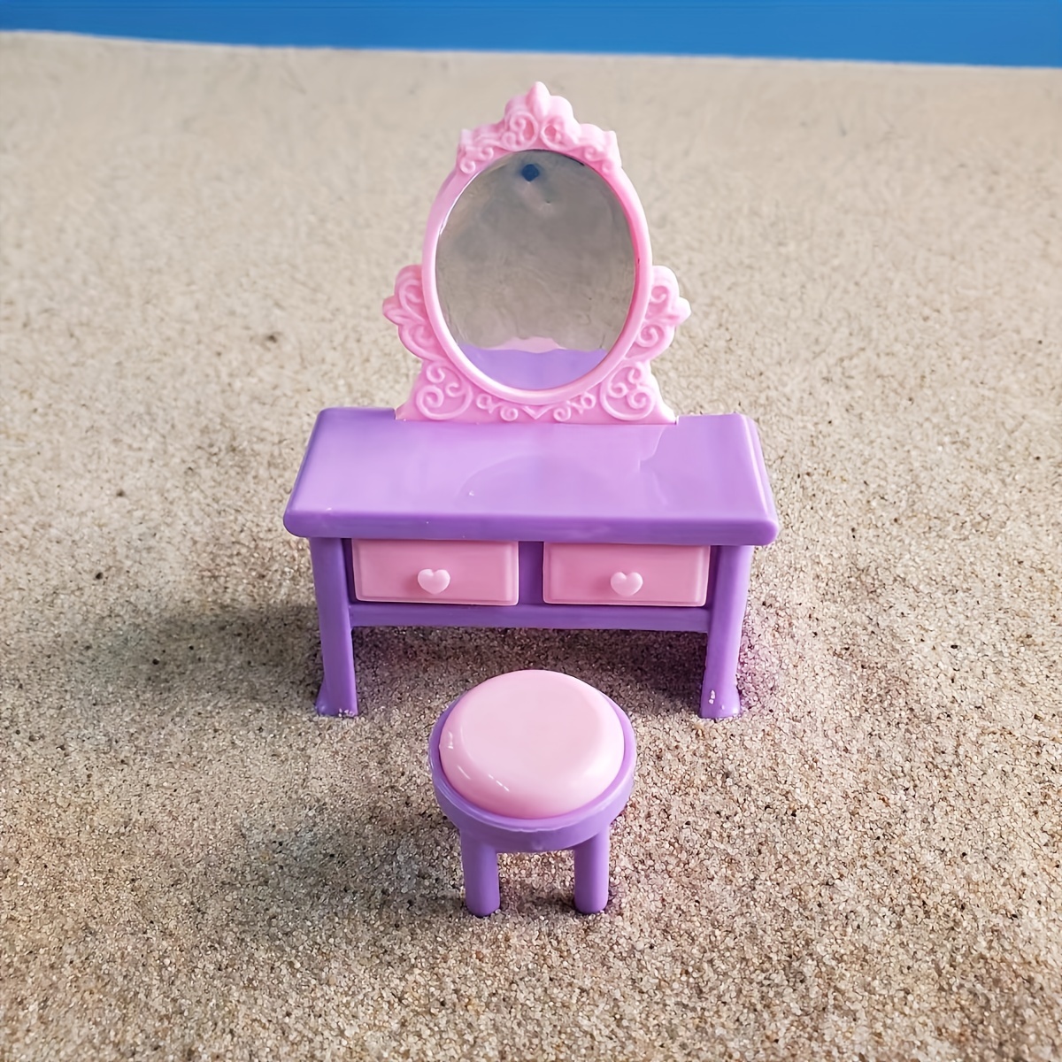 Furniture Dolls Barbie Bedroom  Barbie Accessories Dressing Table