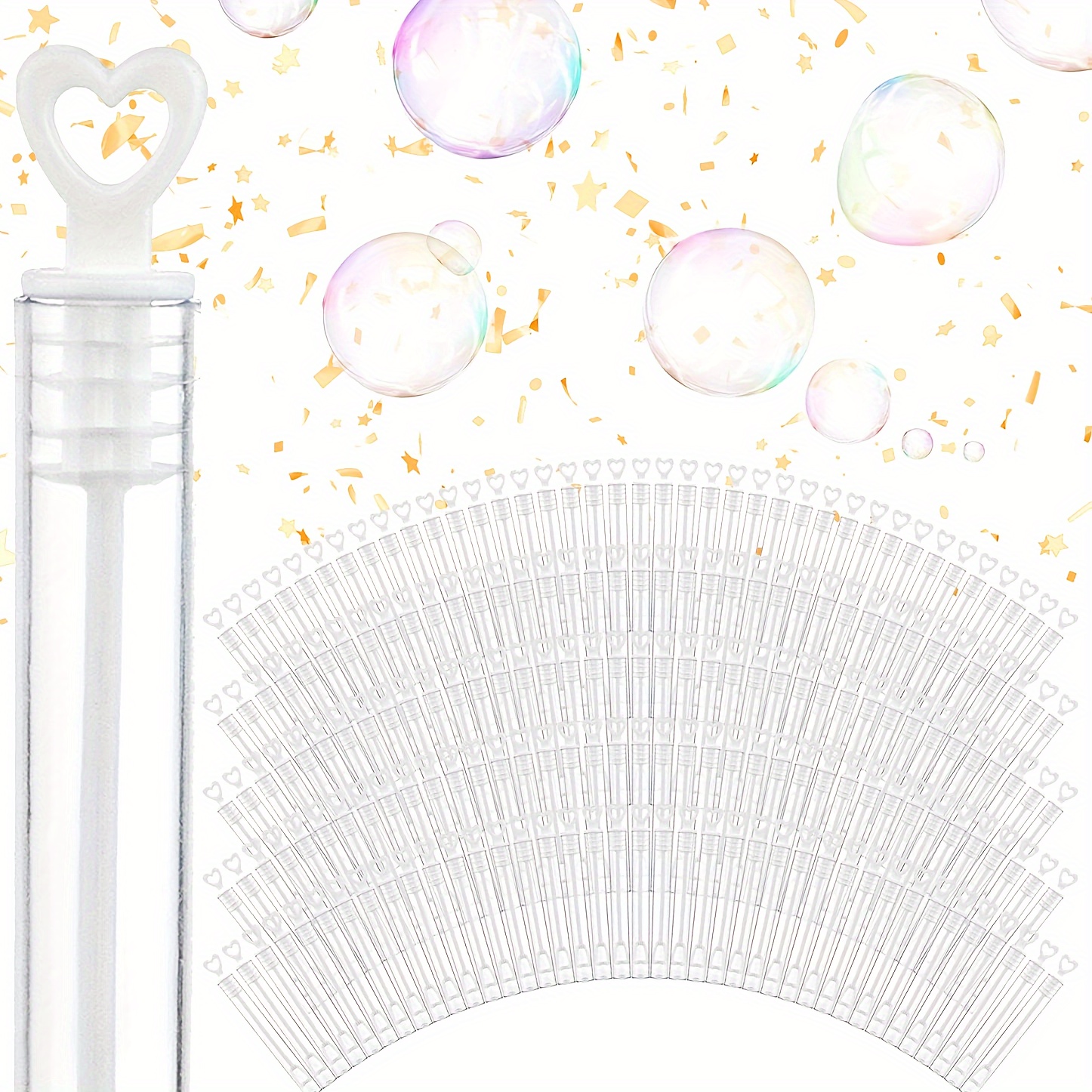 Ensemble de baguette à bulles, grandes bulles pour les enfants à  l'extérieur soufflant fabricant de bulles, beaux jouets à bulles pour  mariage et fête d'anniversaire Favor pour les enfants tout-petits C916-20