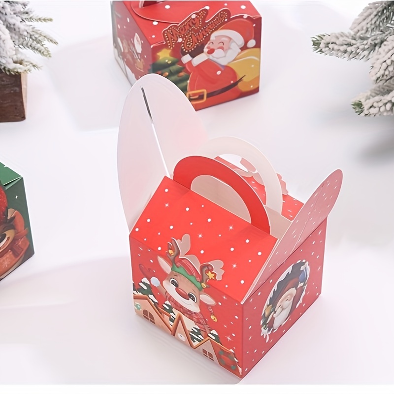 Christmas Peace Fruit Packing Box Candy Box Portable - Temu