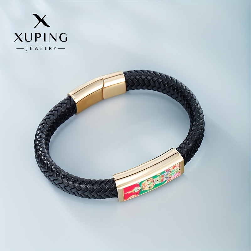 Hip Hop Multicolor Hand Rope Bangle Men