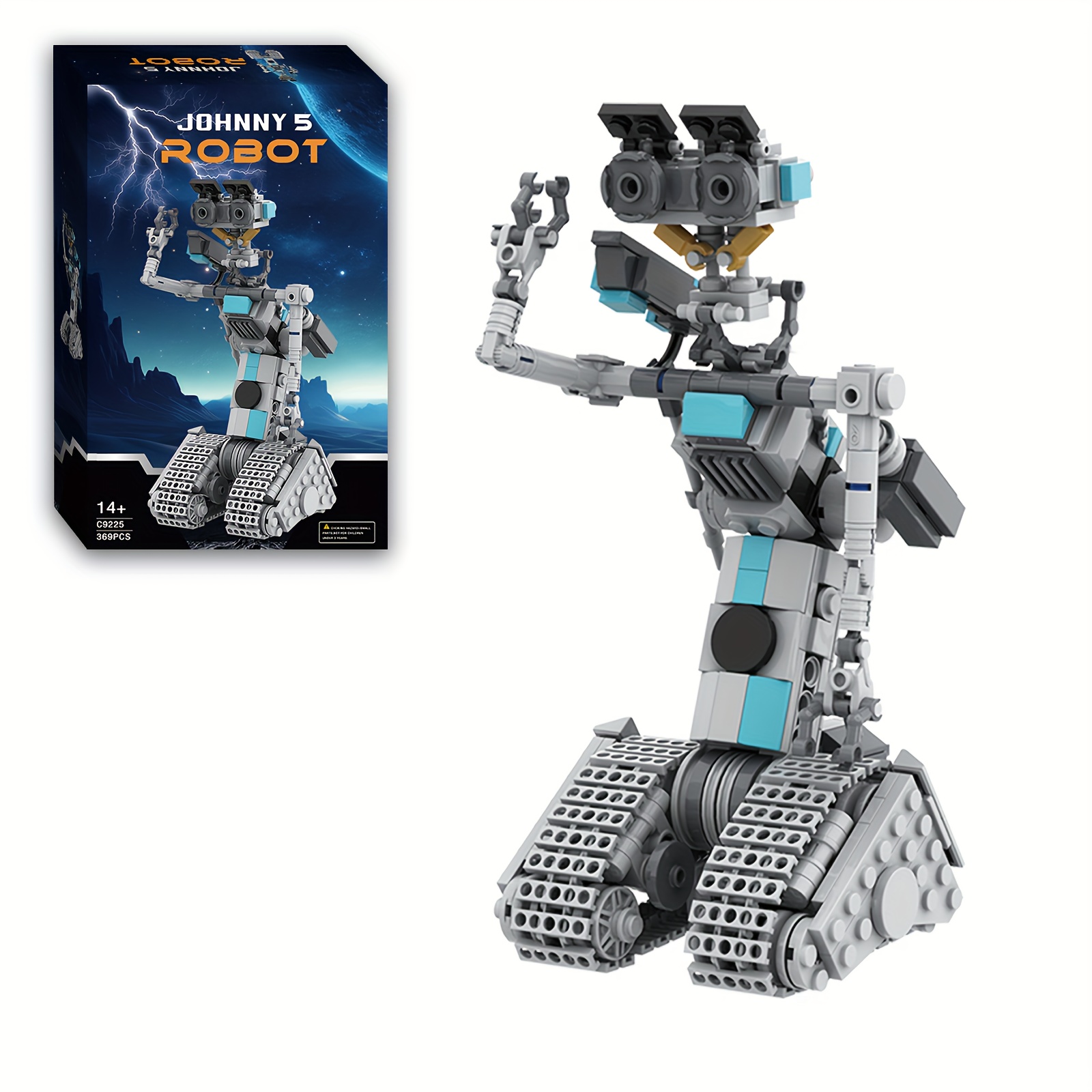 

369pcs Robot Building Toys, Movie Figures Robot Model Building Kit, Contains 1 Building Block Tool, Decoration Building Bricks Set For Adults, Boys, Girls, Thanksgiving Day/christmas/birthday Gift