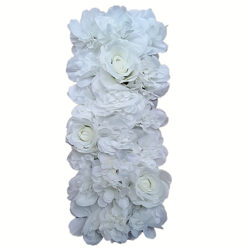 Image of 20x50cm Wedding Decoration Arch Flower Party Aisle Decorative Road Centerpieces Supplies