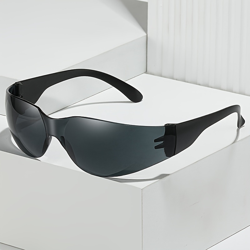 Gafas protectoras de seguridad de 1 pieza diseño cristalino - Temu