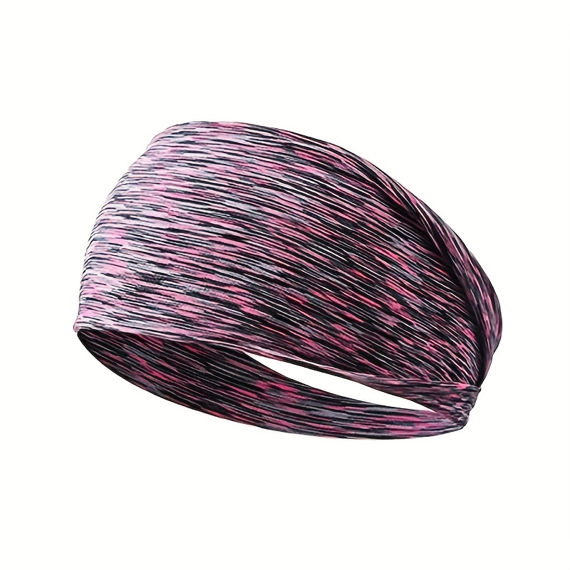 Gradient Elastic Workout Headbands Non Slip Sport Sweatbands Yoga Hairbands