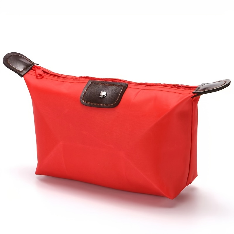 Portable Simple Cosmetic Bag Lightweight Versatile Zipper Pouch Travel Toiletry Wash Bag