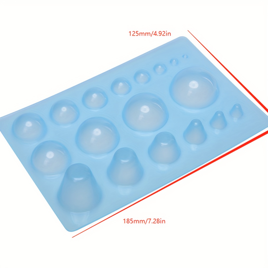 Plastic Paper Quilling Mould Half Ball Domes DIY Paper Craft Tool