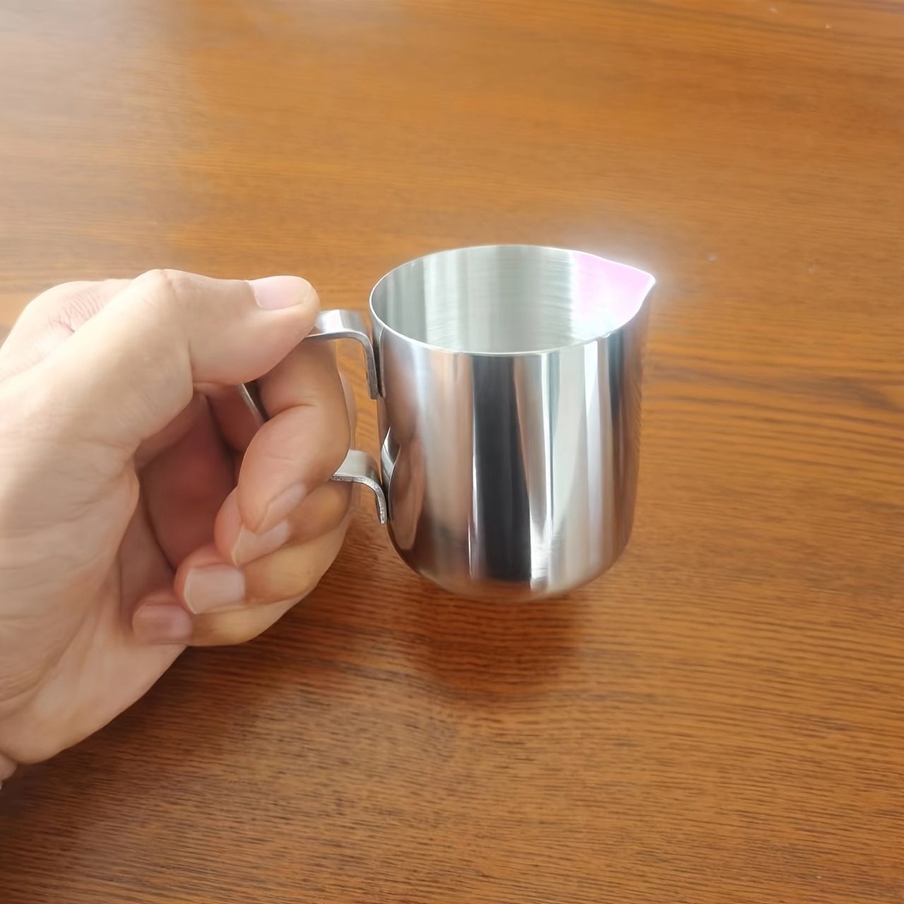 Milk Frothing Pitcher Cup, Steaming Pitcher Stainless Steel Coffee