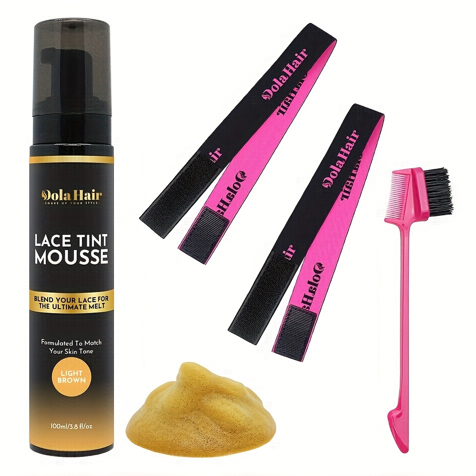 Lace Tint Spray For Wigs Melt Medium Brown Wig Tint - Temu