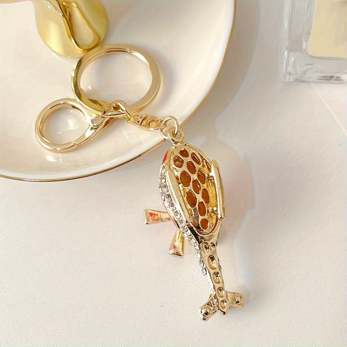 Helicopter Shaped Keychain - Creative Plane Key Ring For Men Women Christmas Birthday Gift