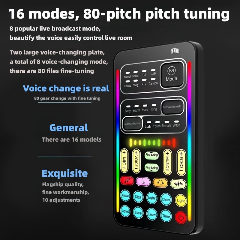 Changeur de voix portable mâle à femelle mini carte vocale universelle avec  effets pour jeu - DIAYTAR SÉNÉGAL