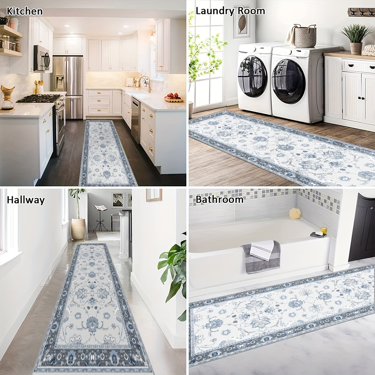 Runners For Hallways Soft Kitchen Rug Non Slip Rug Runner - Temu