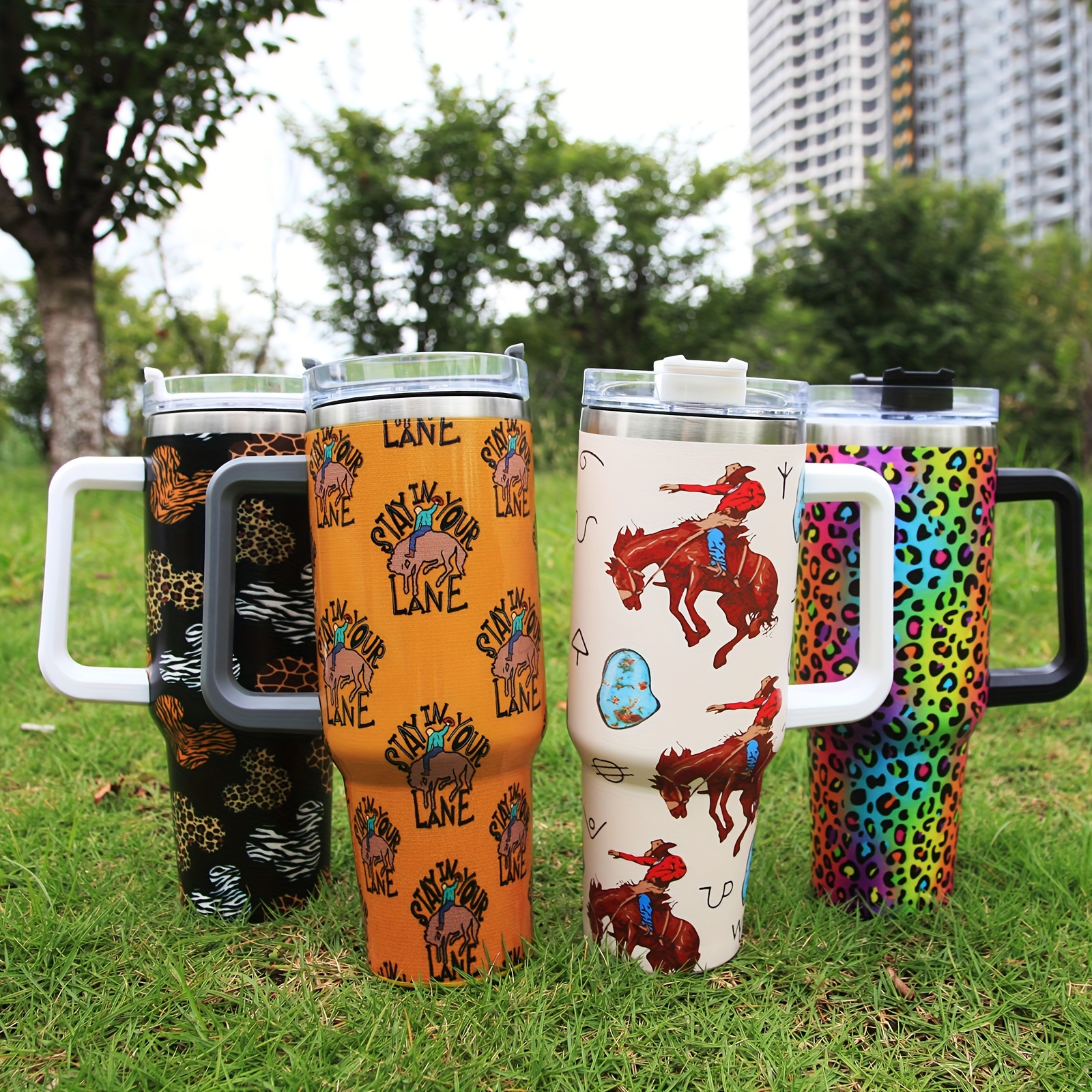 Sunflower Tumbler With Lid And Straw, Stainless Steel Insulated Water  Bottle With Handle, Portable Drinking Cups, For Car, Home, Office, Summer  Drinkware, Travel Accessories, Birthday Gifts, Christmas Gifts, Halloween  Gifts - Temu