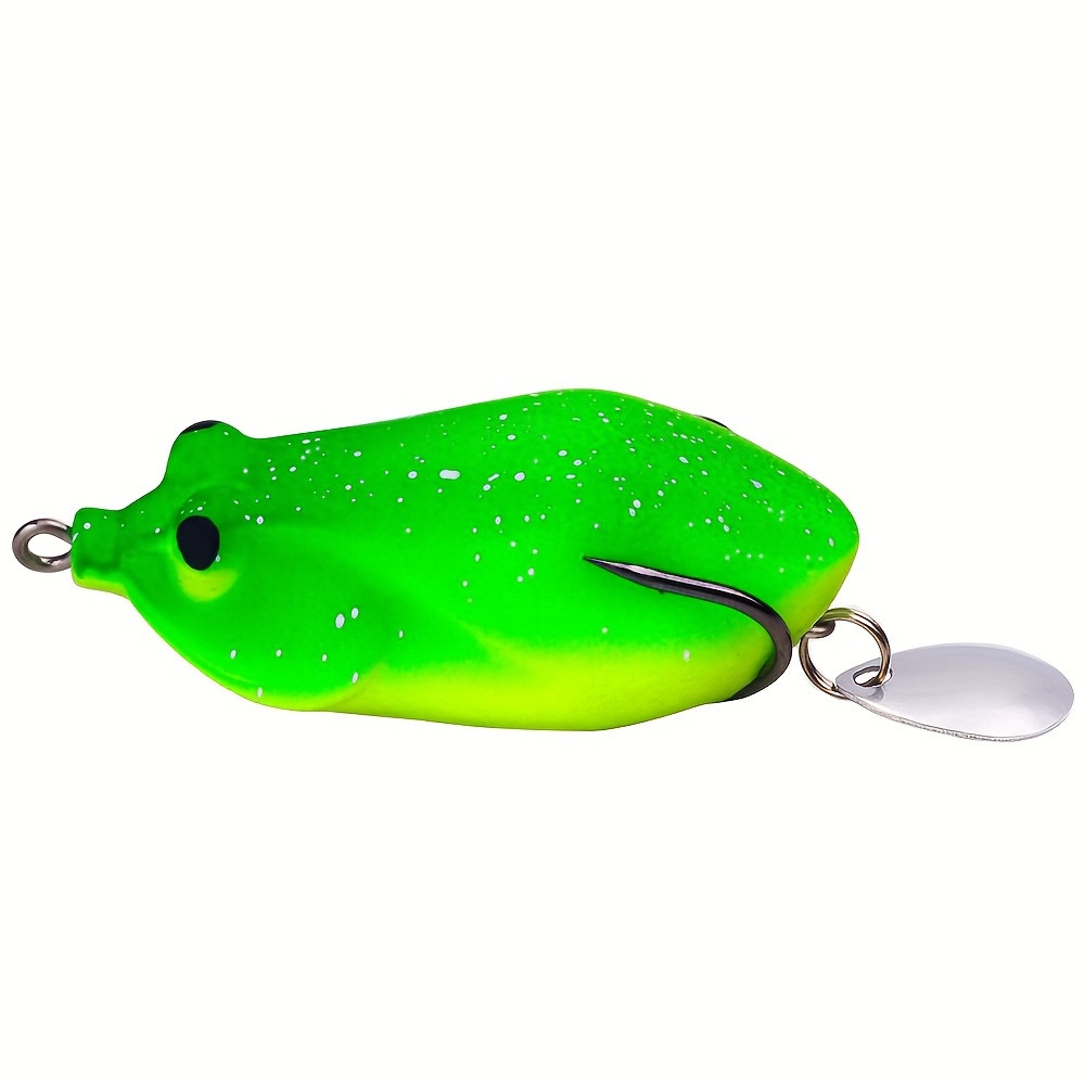 Mini Thunder Frog Lure Silicone Soft Bait Fishing Gear - Temu