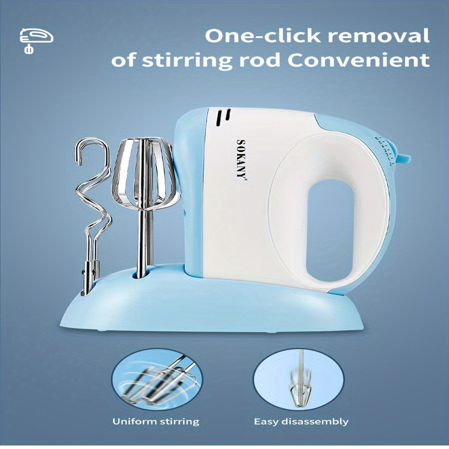 7 speed Egg beater Multi-functional electric cooking machine Mini hand held  mixer and noodle maker hand blender