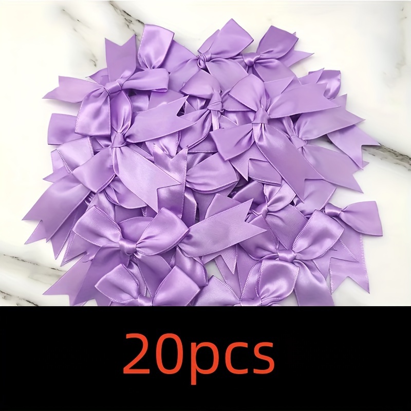 Colorful Ribbon Bow Small Size Polyester Ribbon Bow Flower - Temu