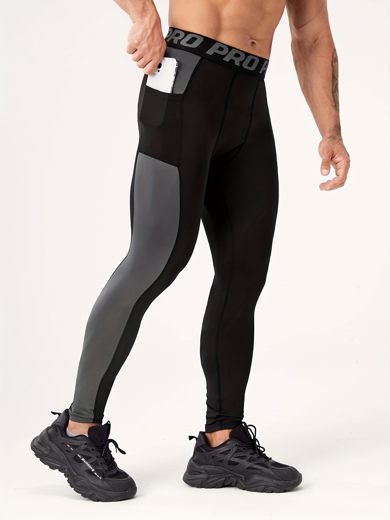 Men's Thickened Warm Pants Compression Pants Perfect Fitness - Temu