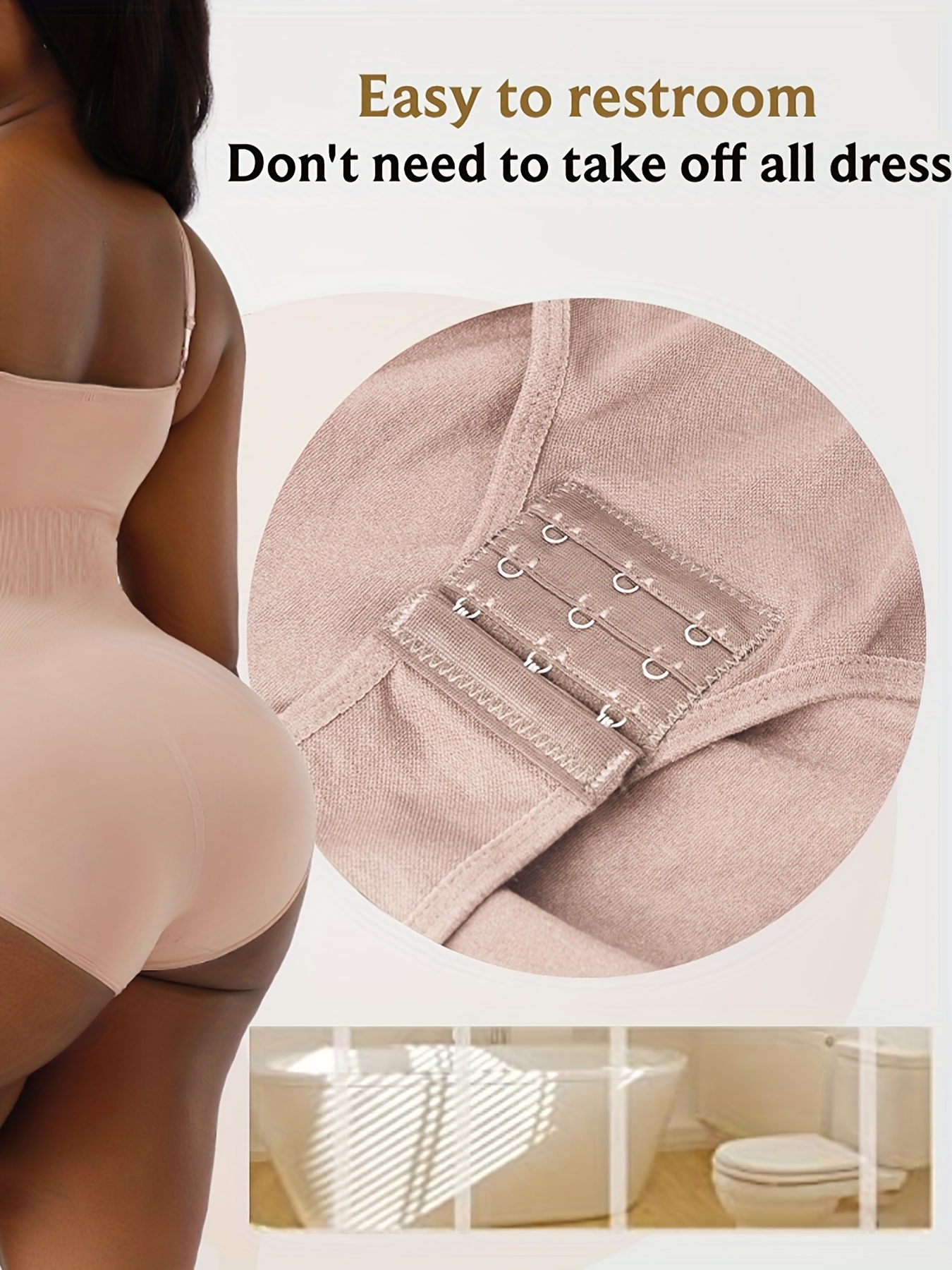 Women Shapewear Seamless Full Body Shaper 3 In 1 Lace Thong Bodysuit Slim Waist  Tummy Control Underwear Faja