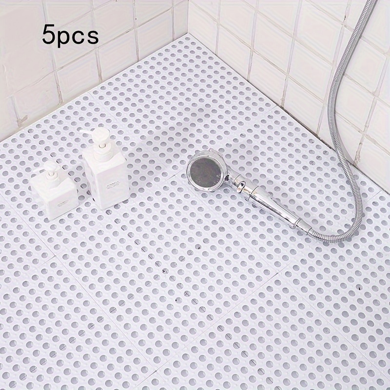 Household Bathroom Splicing Massage Non-slip Mat, Bath Mat With Draining  Holes, Foot Mat, Children's Bathroom Anti-skid Mat, Bathroom Accessories -  Temu United Arab Emirates