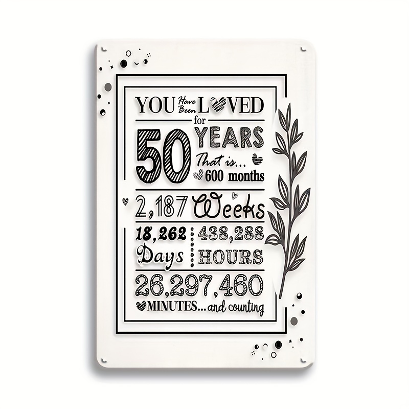 Happy 60th Anniversary Gift for Her - 60 Year Wedding Women Wife