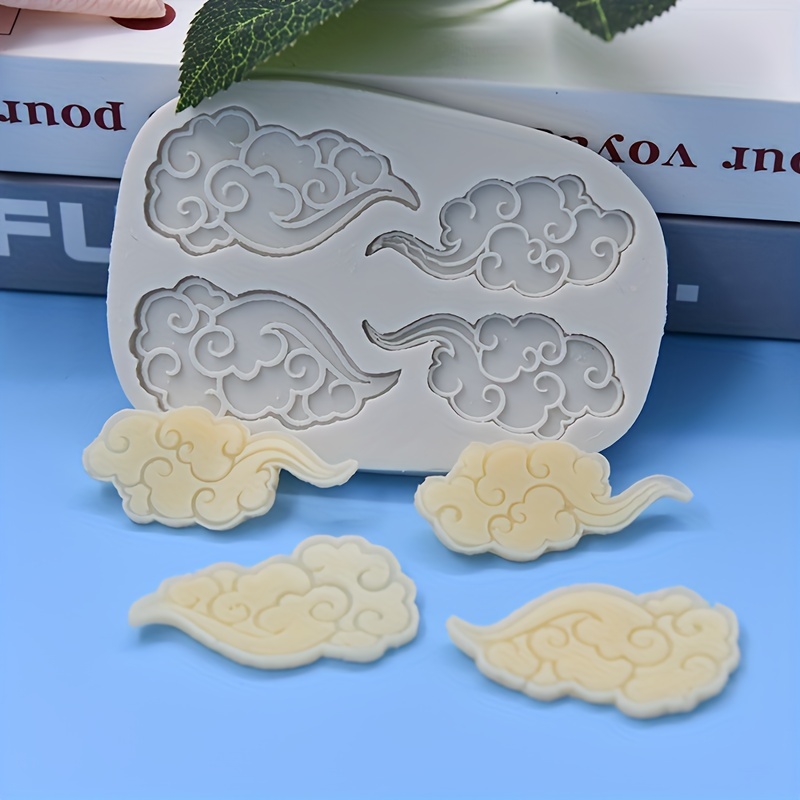 Cloud Cookie Mold Cloud Fondant Cutter Plastic Chocolate - Temu