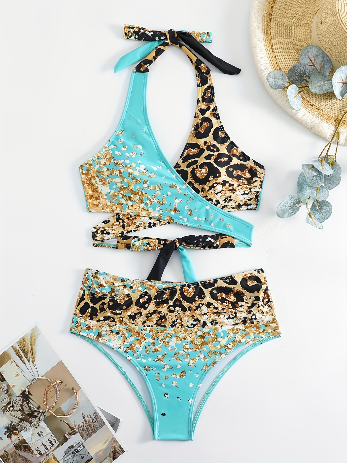 Leopard Foil Pamela One Piece Swimsuit