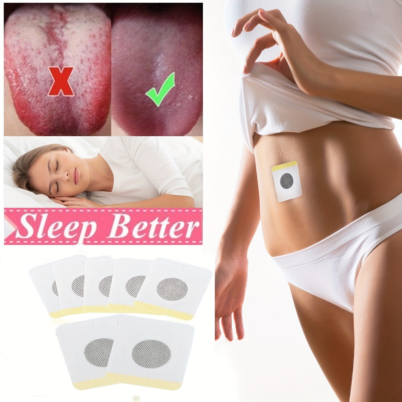 30Pcs Mugwort Natural Cleanse Patches for Belly