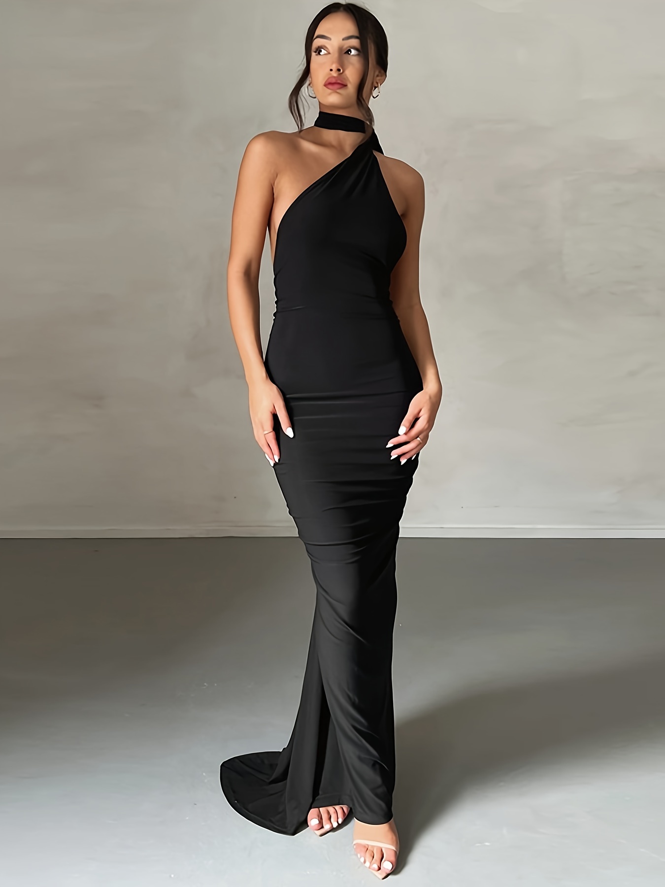 Women Sexy One Shoulder Ruched … curated on LTK