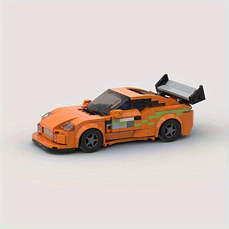 1:8 Costruisci la tua auto da corsa con kit Super Car, Set di blocchi di  costruzione STEM per bambini e adulti