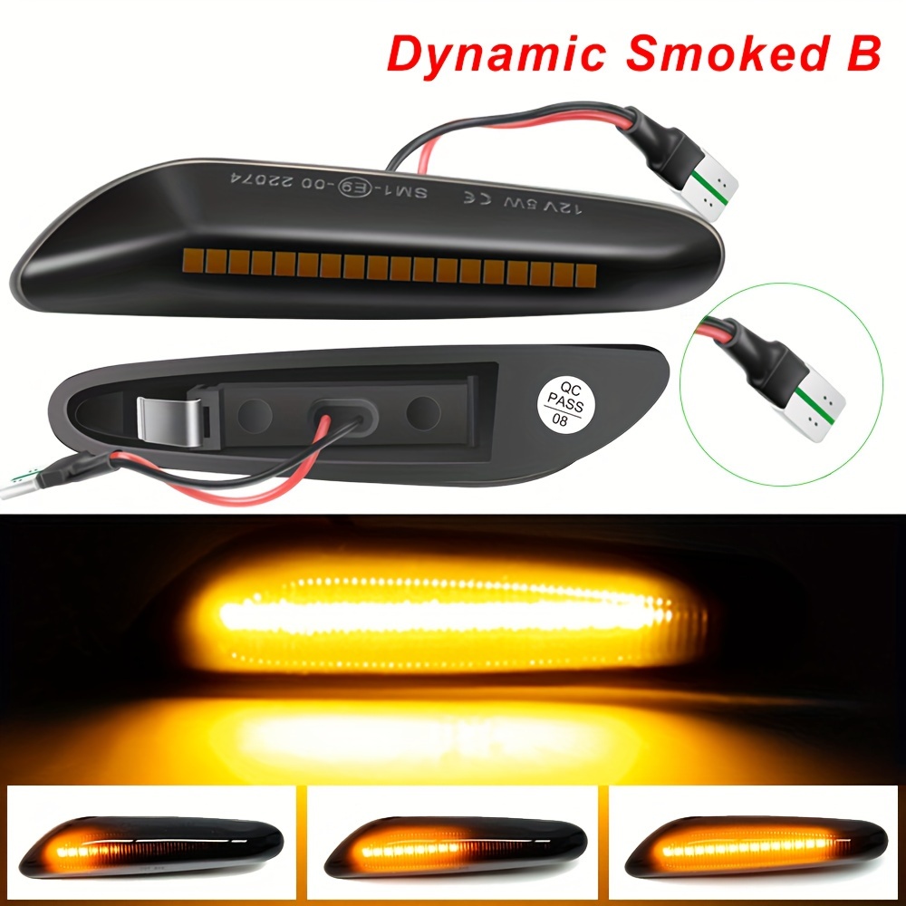 LED Turn Signal Repeater Sequential Light Flashing Side Marker