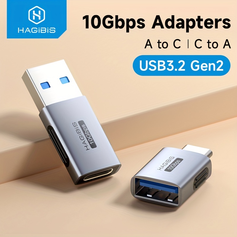 Basesailor Adaptador de cable USB-C hembra a HDMI macho, convertidor de  entrada tipo C 3.1 a salida HDMI, adaptador 4K 60Hz USBC Thunderbolt 3 para