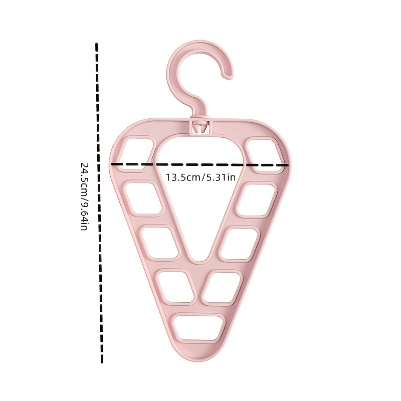 Ruby Space Triangle Multi-function Heart Hanger Link Honvenient