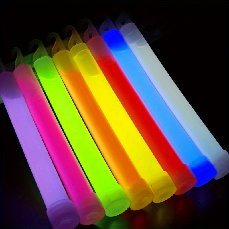 1-3PCS LED Foam Glow Sticks RGB Colorful Fluorescent Stick