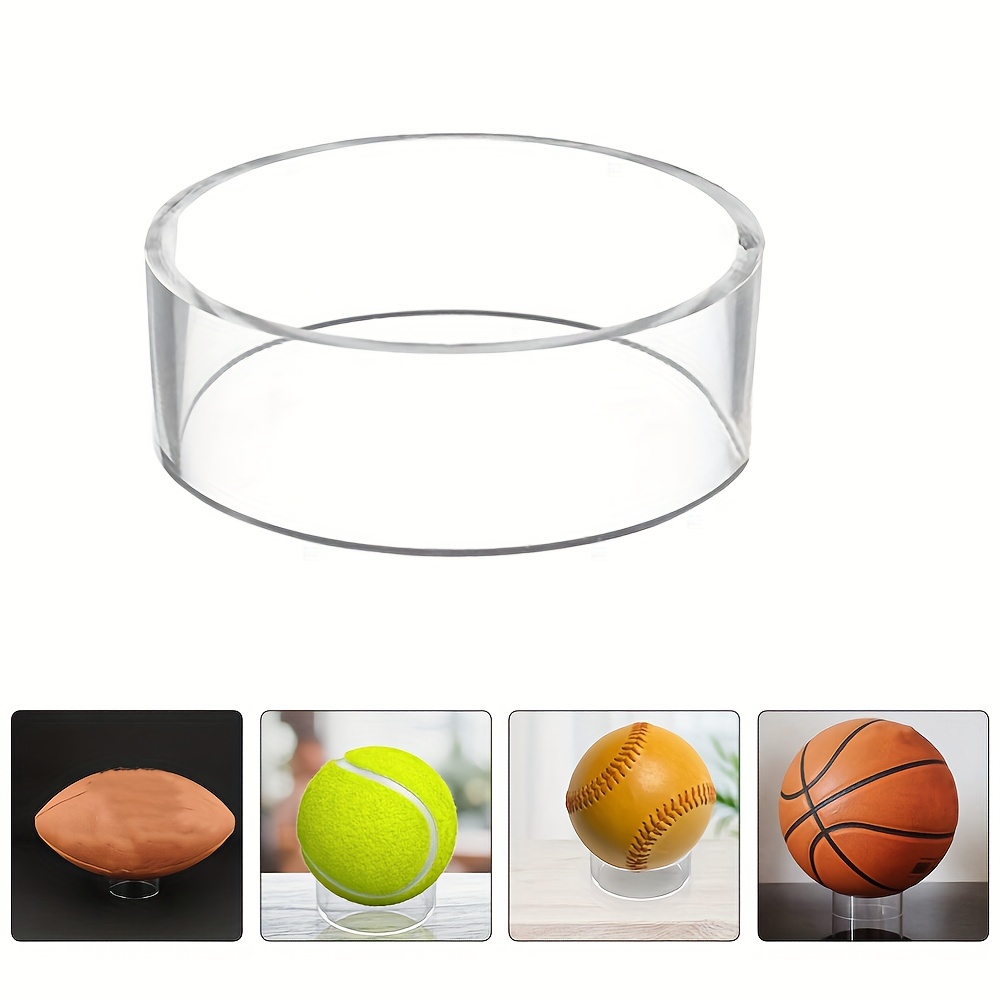 Acrylic Ball Stand Porable Display for Basketball Football Soccer Rugby  Bowling