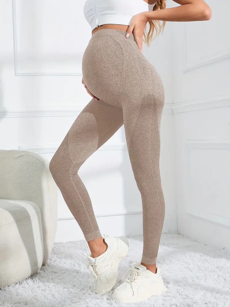 Enerful Maternity Leggings Belly Activewear Pregnancy - Temu Canada
